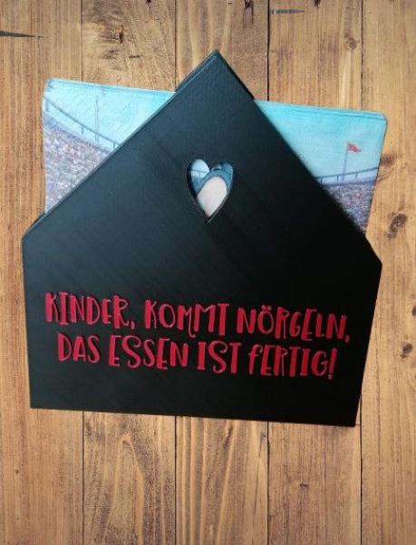 Servietten Halter Haus groß